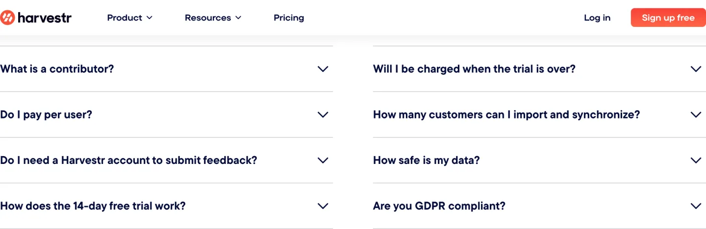 The Harvestr pricing page read 16 September 2026, Core at seventy nine dollars per editor per month, Scale at ninety nine per editor and Elite quoted per editor billed yearly